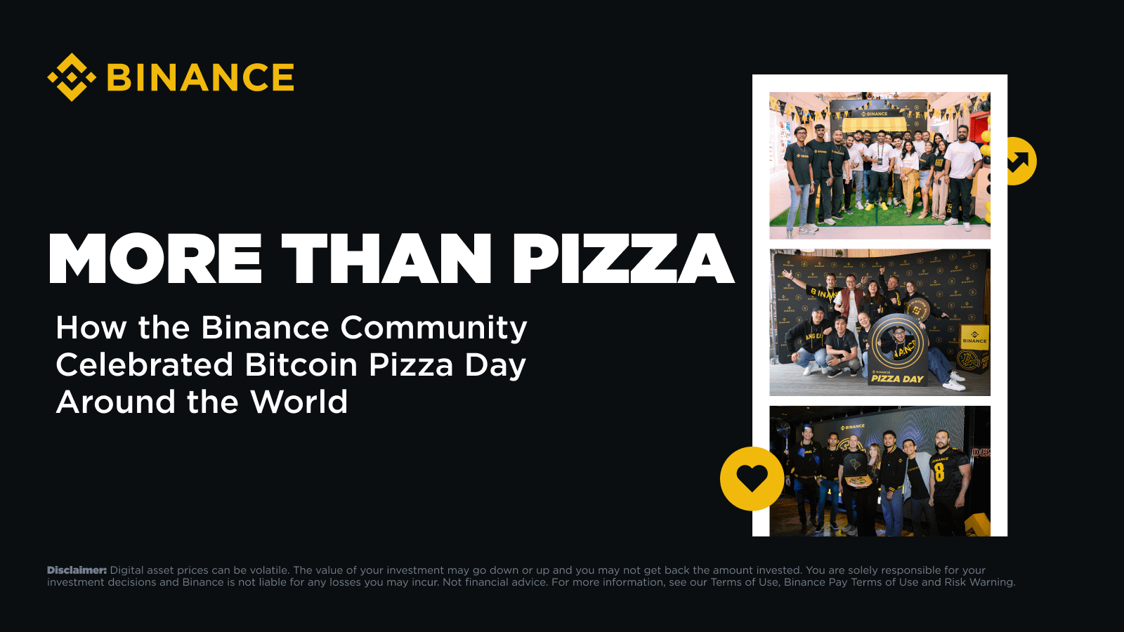 Bitcoin Pizza Day Around the World With the Binance Community